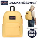 【公式】JANSPORT リュック ジャンスポーツ SUPERBREAK PLUS - SUN SHIMMER - JS0A4QUEEW8 スーパーブレイク スーパーブレーク 黄色 イエロー パステルイエロー ジャンスポ サイドポケット リュックサック PCスリーブ バックパック 学生 通学 通勤 旅行 通学リュック(4)