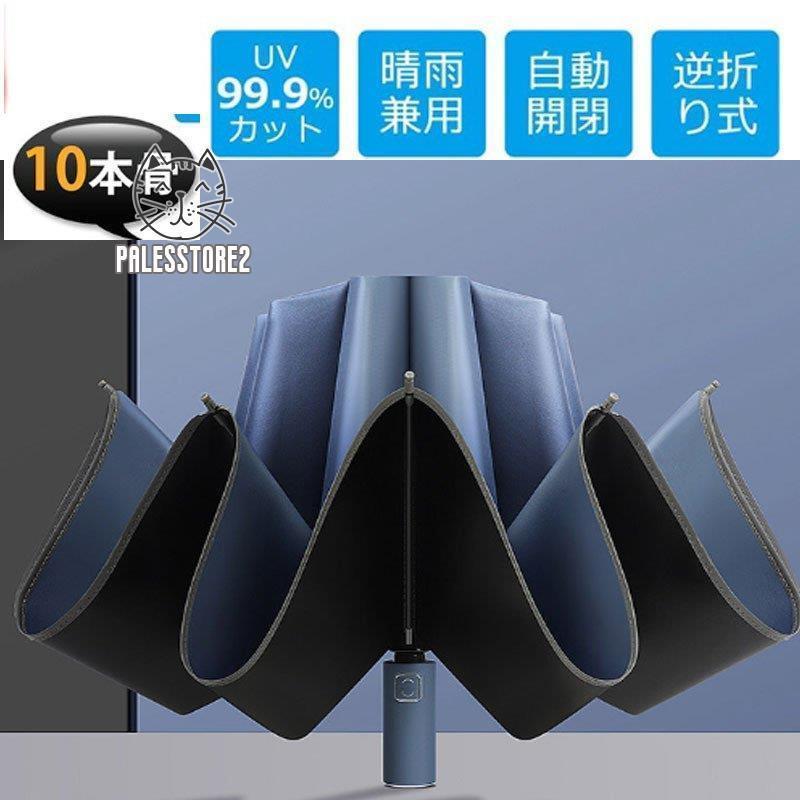 折りたたみ傘 雨傘 晴雨兼用 折り畳み傘 傘 逆折り ワンタッチ 自動開閉 撥水加工 日傘 遮光 メンズ レディース 梅雨対策 10本骨 大きいサイズ