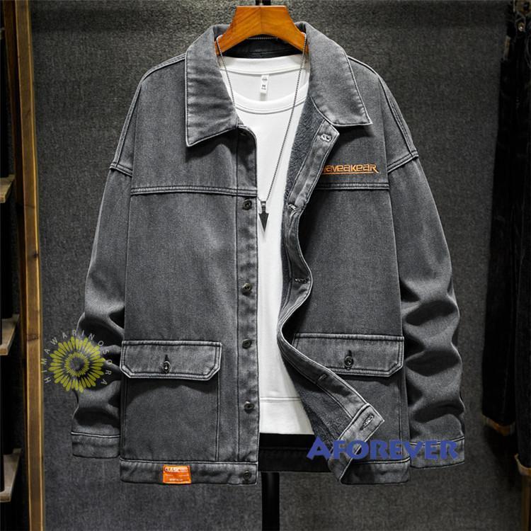 デニムジャケット メンズ 裏起毛 ボアジャケット デニム Gジャン あったか おしゃれ 秋冬