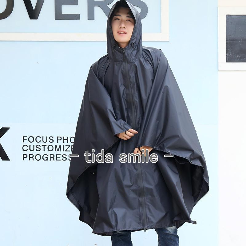 レインポンチョ メンズ レインコート レインスーツ カッパ 雨合羽 自転車 ランドセル対応 つば 防水 雨具 防災 ぬれない 梅雨対策 レインウェア