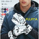 スキー手袋 メンズ 男性 グローブ スノーボード ウィンタースポーツ 防水 防滑 保温 断熱 スマホ操作可 カラー リ豊富