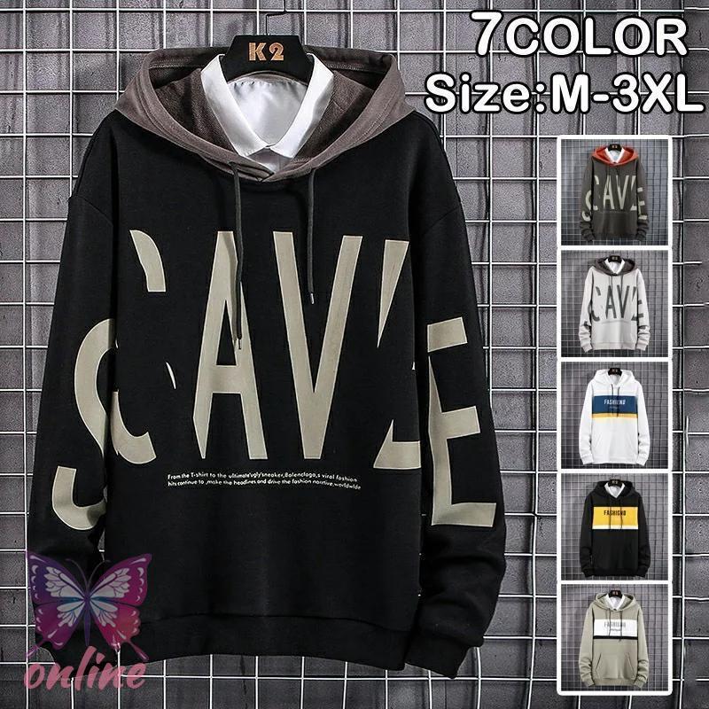 パーカー メンズ 秋新作 プルオーバーパーカー 長袖パーカー フード付き トップス スポーツ スウェットパーカー 秋服 春服 薄手 2021 新作 大きいサイズ