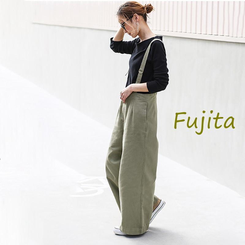 デニムサロペット オーバーオール オールインワン デニムパンツ レディース ロング丈 ジーンズ 春夏秋新作 ロングズボン 無地 大きいサイズ オシャレ