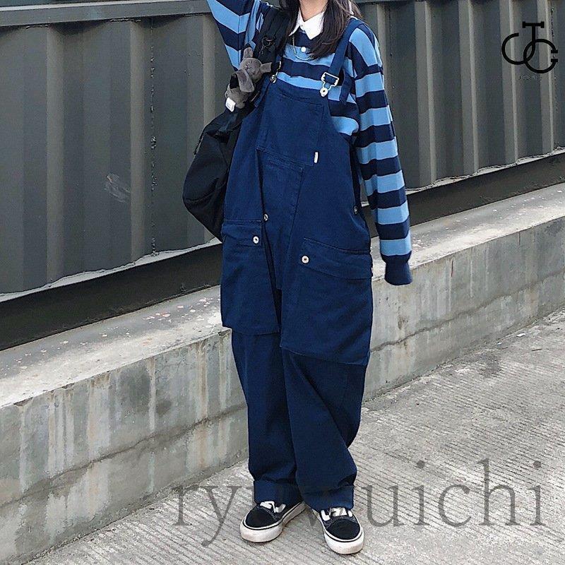 オーバーオール メンズ サロペット オーバーオール ペアルック リンクコーデ カップル お揃いコーデ カジュアルパンツ 春服 大きいサイズ 韓国 ファッション