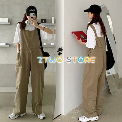 サロペット レディース サロペットパンツ ゆったり 春 オーバーオール ワイドパンツ ロングパンツ オールインワン 秋 カジュアルパンツ サロペット レディース サロペットパンツ ゆったり 春 オーバーオール ワイドパンツ ロングパンツ オールインワン 秋 カジュアルパンツ