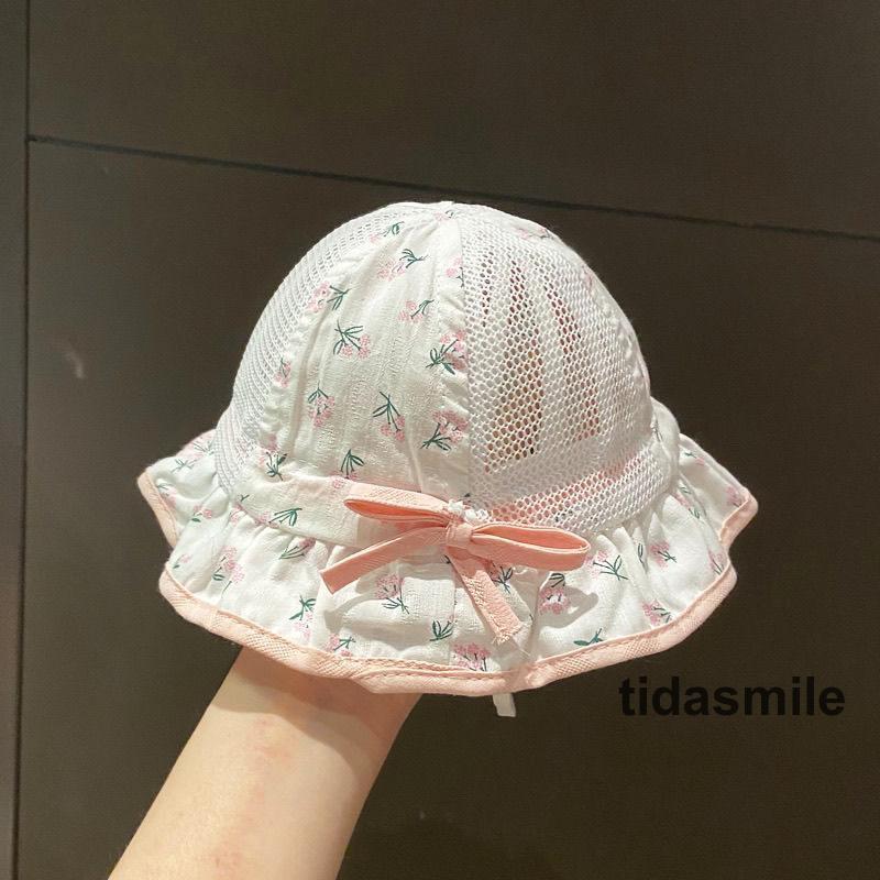 子供帽子 女の子 キッズ あご紐 赤ちゃん 可愛い 42?47cm 旅行 花柄 オールシーズ...