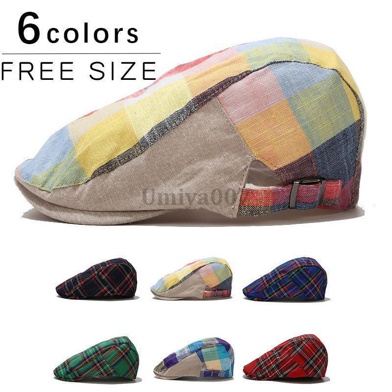 帽子 メンズ ハンチング ハット 綿 ハンチング帽 シンプル ハンチングキャップ 無地 キャスケット キャップ 敬老の日