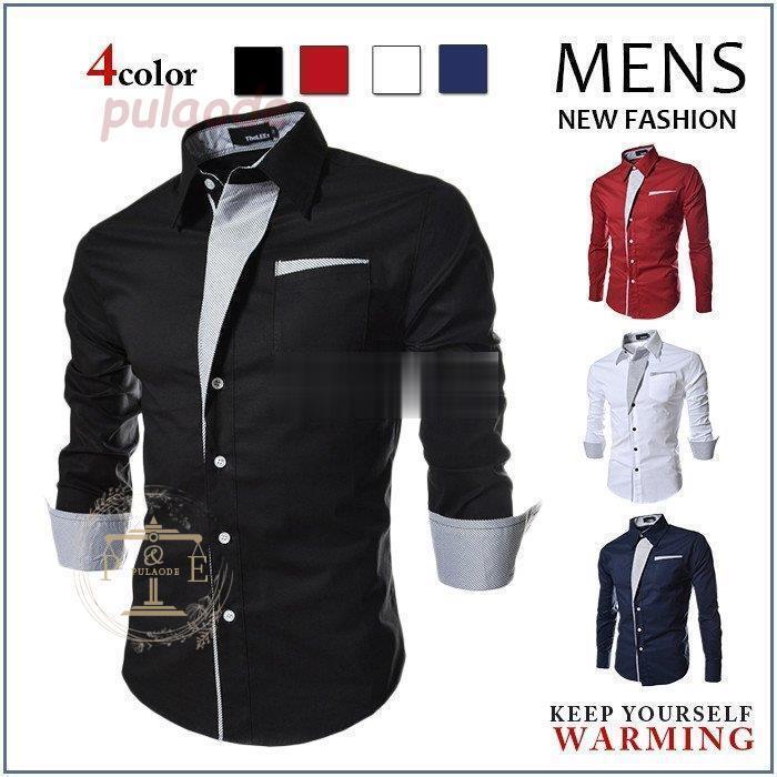 シャツ メンズ 春 秋 長袖 ボタンダウンシャツ カジュアルシャツ ワイシャツ カジュアル ビジネス カジュアルシャツ ボタンダウン 新作 父の日 通勤 開襟