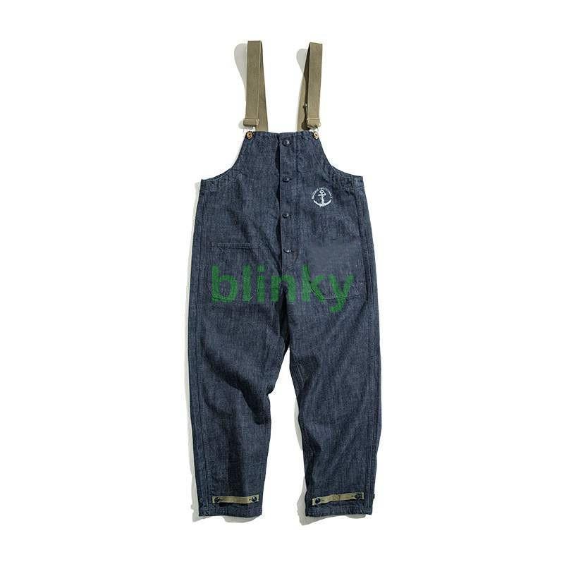 オーバーオール メンズ デニム 切り替 サロペットパンツ ジーンズ つなぎ オールインワン ペインター ワークパンツ 作業服 大きいサイズ アメカジ