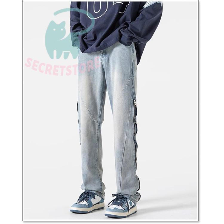 デニムパンツ メンズ ジーパン ジーンズ 春 夏 秋 冬 ストレート ダメージ おしゃれ 大きいサイズも多数【Men’s ボトムス特集】商品情報から↓