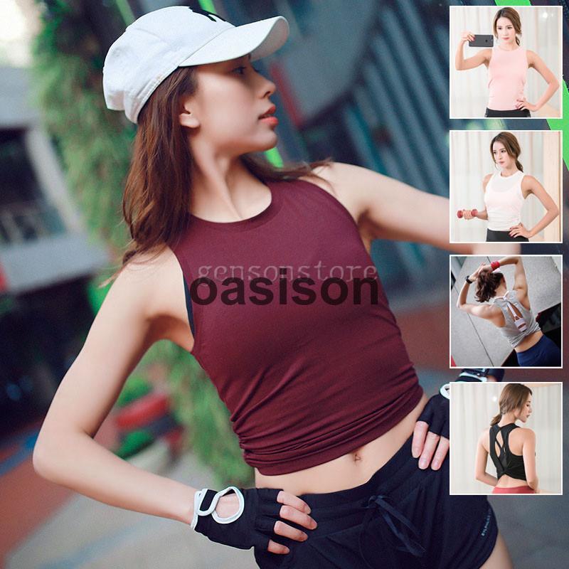 ヨガウェア トップス ショート丈 タンクトップ レディース フィットネス ヨガ スポーツウエア バッククロス 体型カバー おしゃれ かわいい ランニングウェア
