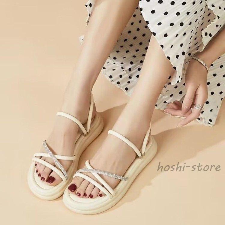 ストラップサンダル ミュールサンダル 夏