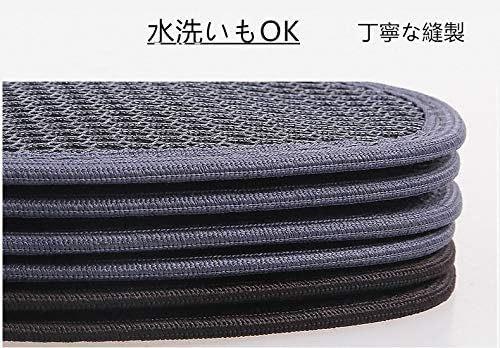 炭消臭インソール　オドイーター　洗える中敷　靴の中のニオイ対策　快適フィット　23-26.5cm対応　5足セット　毎日清潔　ムレ軽減　抗菌防臭　男女兼用　通勤通学　スポーツ　長時間歩行　靴内快適　洗濯可能　交換用　セット janworks-10106182 BabyAngel サンプル画像3
