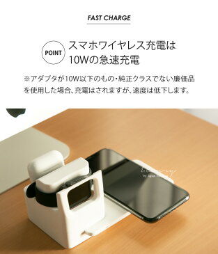 【2020年モデル】 3in1 マルチ ワイヤレス充電器 iPhoneSE2 11 AirPods Apple Watch 5 4 3 2 1 対応 充電器 ワイヤレス 充電器 ワイヤレス充電 iPhone XS Max XR X iPhone8 8Plus Galaxy XPERIA 充電器 Qi アップルウォッチ エアポッズ 急速充電 USB 送料無料