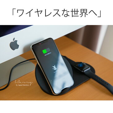 【令和 新発売】2in1 ワイヤレス充電器 Apple Watch 4 3 2 1 対応 ワイヤレス 充電器 ワイヤレス充電 iPhone XS Max iPhoneXR iPhoneX iPhone8 8Plus Galaxy 充電器 Qi アップルウォッチ チャージャー 無線充電 充電器 おしゃれ 【宅配便 送料無料 沖縄別 】 2台 同時充電