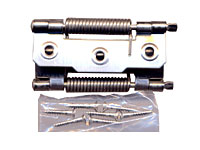 ステンレス　バネ丁番　両開BH-467 65MM【ホームセンター・DIY館】