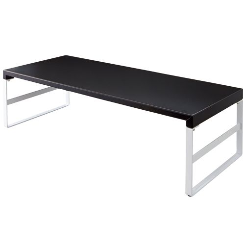 Desk stand, high type, W590 x D250 x H160 mm, black, 1 unit