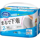 花王 リリーフ はつらつパンツ 超うす型まるで下着 ホワイト M?L 1パック(18枚)
