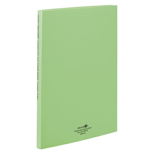 ★まとめ買い★リヒトラブ　クリヤーブツク　A4　15P　黄緑　N-5015-6　×5個【返品・交換・キャンセル不可】【イージャパンモール】