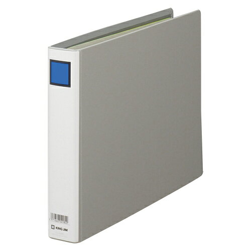 キングジム　キングファイルG　A4E　灰　983N【返品・交換・キャンセル不可】【イ...
