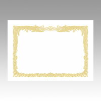 ササガワ　OA賞状用紙　白　A4判縦書用　10-1060【返品・交換・キャンセル不可】【イージャパンモール】