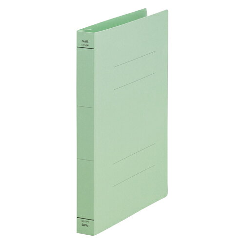 ファムス　フラットファイル背ワイド　グリーン10冊　219476【返品・交換・キャン...