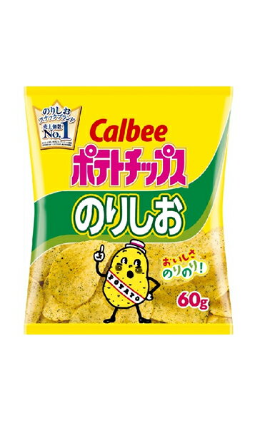 カルビー(株)　ポテトチップス　のりしお　60g　×12個【イージャパンモール】