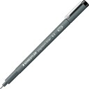 ステッドラー ピグメントライナー 0.3mm 黒 1セット(10本)
