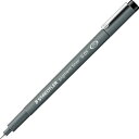 ステッドラー ピグメントライナー 0.05mm 黒 1セット(10本)