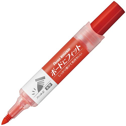 【イージャパンモール】【返品・交換・キャンセル不可】 必ず2通目のメールをご確認ください。 ※本商品は熨斗・包装（ラッピング）はお承り出来ない商品となります。※商品はご注文（ご決済）後、2-5営業日で発送（土・日・祝日除く）となります。※配送業者と契約がないため、送付先が北海道・沖縄・離島の場合キャンセルとさせていただきます。※発送予定日は、在庫がある場合の予定日となります。 ※在庫がない場合には、キャンセルとさせて頂きます。 ※納期が遅れます場合には改めてご連絡させて頂きます。※本商品はメーカー取り寄せ商品となります。 流動在庫となりますためお手配時に在庫がない場合はキャンセルとさせていただきます。 在庫と納期のご確認が必要な場合は事前にお問い合わせください。 ※ご注文確定後でのキャンセルやお届け先の変更等はお承りできませんのでご注意ください。 また、交換・返品はお承りできません。 ※商品のお写真はイメージ画像です。概要 【使い切りタイプ】線幅自由自在。スリット（溝）ペン先がしなってボードにフィット！ 商品説明 ●ソフトなペン先が自然にしなってボードにフィットしたホワイトボードマーカー太字の赤です。力の加減により表現力UP。●ペン先のしなりで線が変えられる！ 仕様 タイプ 使い切りタイプ インク種類 アルコール系インク インク色 赤 芯の太さ 太字 芯形状 フィット芯 線幅 3〜6.5mm 全長 125mm その他仕様 ●プッシュリフレッシュ方式 シリーズ名 ノックル JANコード 4902506319173 【メーカー・製造または販売元】アストラム【広告文責】株式会社イージャパンアンドカンパニーズ 072-875-6666《ご注意ください》 ※本商品はキャンセル・返品・交換不可の商品です。 ※商品はご注文後、1週間前後でお届けとなります。 ※商品の性質上、返品・交換・キャンセルはお受けできません。 　不良品、内容相違、破損、損傷の場合は良品と交換いたします。 　但し、商品到着から3日以内にご連絡をいただけない場合、交換いたしかねますのでご注意ください。 ※商品がリニューアルしている場合、リニューアル後の商品にてお届けとなる場合がございます。[関連キーワード：文具・事務用品 文房具 事務用品]
