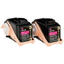 EPSON 環境推進トナー マゼンタ Mサイズ LPC3T33MPV 1箱(2個)(2)