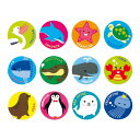 ギフトシール 水族館 1束(96枚)【イージャパンモール】