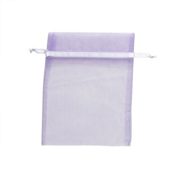 オーガンジーバッグ　M　ラベンダー　1束（10枚）【イージャパンモール】