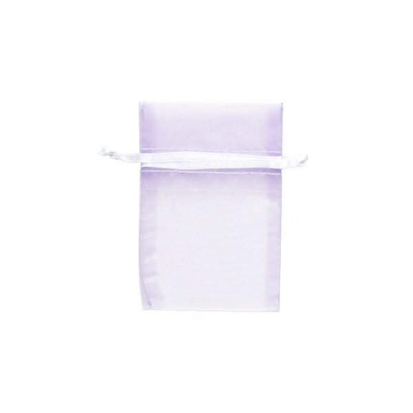 オーガンジーバッグ　SS　ラベンダー　10束（100枚）【イージャパンモール】