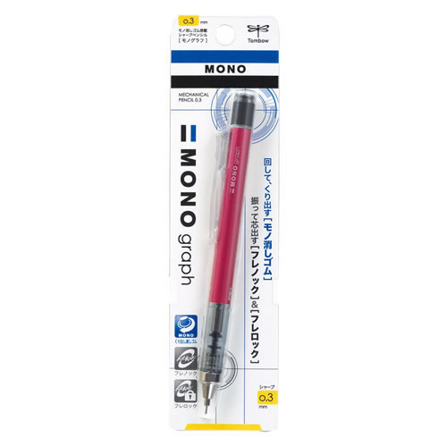 ★まとめ買い★　トンボエンピツ　シャープモノグラフ0．3mm　ピンク　DPA-131F　×5個【返品・交換・キャンセル不可】【イージャパンモール】
