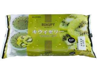 加藤産業　ロクピー　キウイフルーツゼリー　90g×6P　×6個【イージャパンモール】