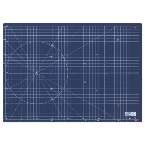 Stationeries （Talents） - ふたつ折りカッターマットA3ネイビー【返品・交換・キャンセル不可】【イージャパンモール】