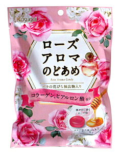 春日井製菓　ローズアロマのど飴　90g　【イージャパンモール】