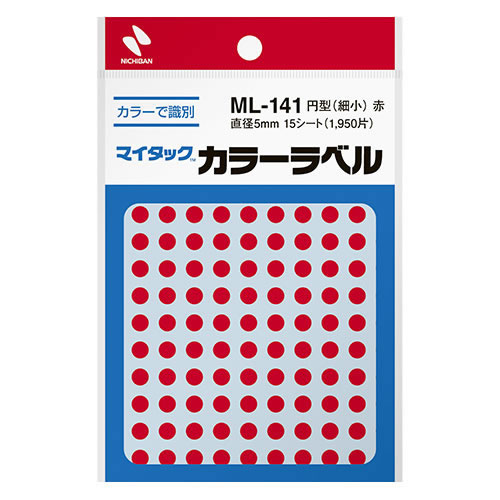 ニチバン　マイタック　ML−141　赤　ML−141−1【返品・交換・キャンセル不可】【イージャパンモール】