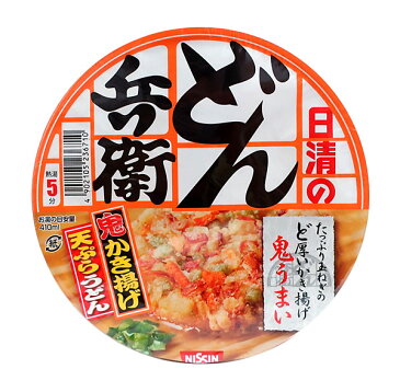 日清 どん兵衛 鬼かき揚げ天ぷらうどん 97g【イージャパンモール】