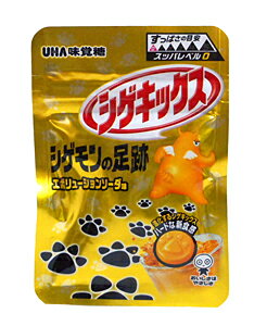 【送料無料】★まとめ買い★　UHA味覚糖 シゲキックス シゲモン足跡エボリューションソーダ20g　×10個【イージャパンモール】