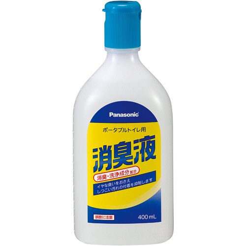 ポータブルトイレ用消臭液 無色タイプ 400ml 1本