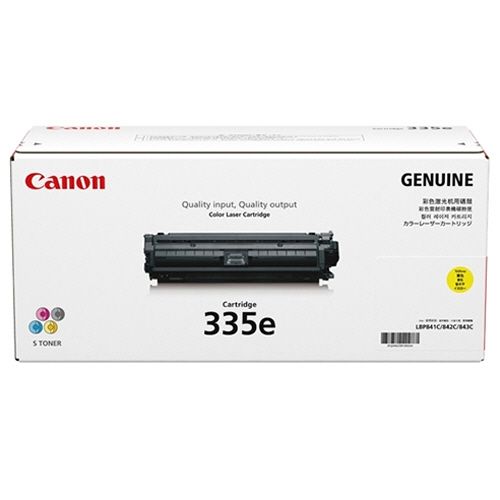 CANON - トナーカートリッジ335e Y CRG?335EYEL イエロー 0462C001 1個