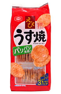 【キャッシュレス5％還元】亀田　えびうす焼　80g　【イージャパンモール】