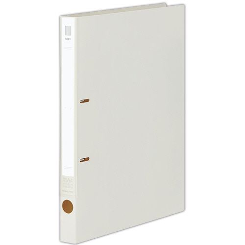 リングファイルNEOS　A4　2穴　180枚収容　リング径22mm　背幅27mm　オフホワイト　1冊