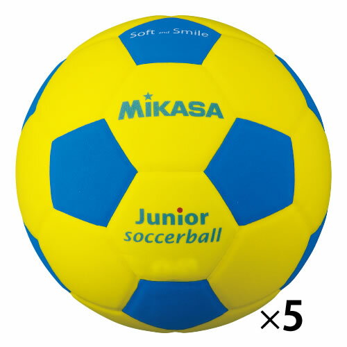 Facilities, Supplies - スマイルサッカー軽量4号　青（5個）【返品・交換・キャンセル不可】【イージャパンモール】