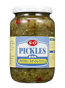 【キャッシュレス5％還元】【送料無料】★まとめ買い★　S=O アメリカンスイート レリッシュ 瓶入 390g　×12個【イージャパンモール】