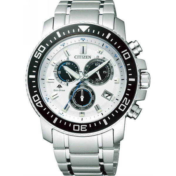 【送料無料】シチズン　プロマスター　メンズ電波腕時計　ホワイト　PMP56−3053【代引不可】【ギフト館】