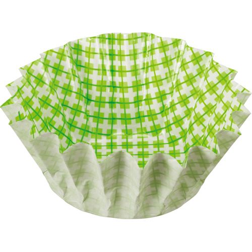 NEW純白ペットケース　8号　緑　1パック(500枚)