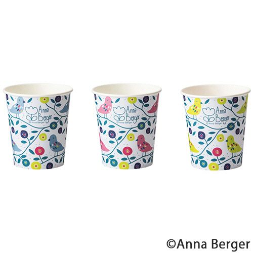 紙コップ　Little　Bird(リトルバード)　205mL(7オンス)　1セット(2000個:80個×25パック)